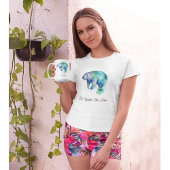 Zeewisper Manatee, op maat T-shirt