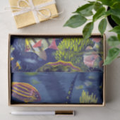 zeewonderen van het Koraal van de Grote Barrier Tissuepapier (Geschenk)