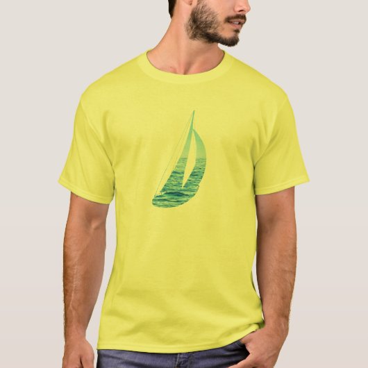 zeezeilboot t-shirt (Voorkant)