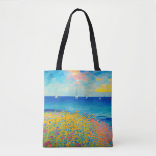 Zeezicht 08 tote bag