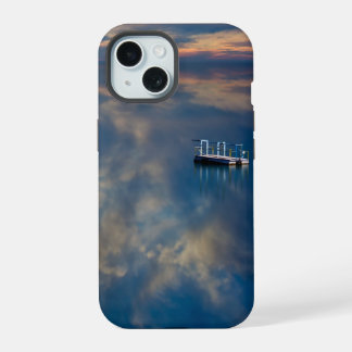 Zeezicht met lucht iPhone 15 case