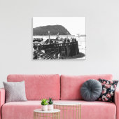Zeezijde, oregon Turnround en Tillamook Head Canvas Afdruk (Insitu (Woonkamer))