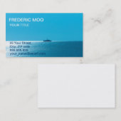 Zeezonsopgang Visitekaartje (Voorkant / Achterkant)