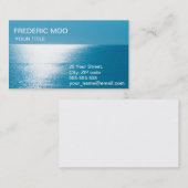 Zeezonsopgang Visitekaartje (Voorkant / Achterkant)