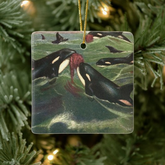  zeezoogdieren keramisch ornament (Boom)