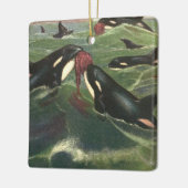  zeezoogdieren keramisch ornament (Links)