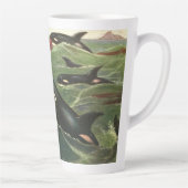  zeezoogdieren latte mok (Rechts)