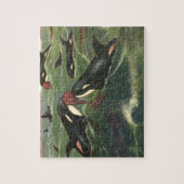 zeezoogdieren legpuzzel (Verticaal)