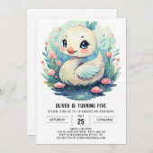 Zeezwaluw Vogel Verjaardag Meer Cute Kaart (Voorkant / Achterkant)