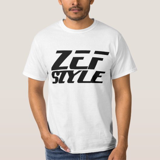 ZEF STYLE T-SHIRT (Voorkant)