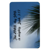 Zefanja 3:17 De HEERE, uw God, is machtig. Magneet (Verticaal)