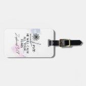 Zefanja 3:17 Zijn Liefde zal uw angsten kalmeren B Bagagelabel (Voorkant horizontaal)