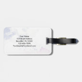 Zefanja 3:17 Zijn Liefde zal uw angsten kalmeren B Bagagelabel (Achterkant horizontaal)