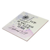 Zefanja 3:17 Zijn Liefde zal uw angsten kalmeren B Tegeltje (Zijkant)