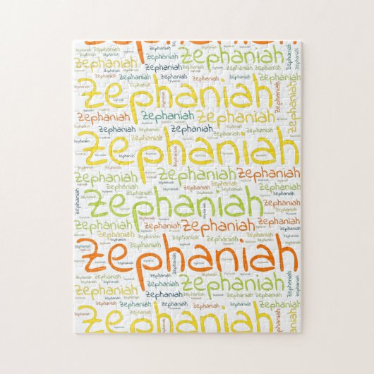 Zefanja Legpuzzel (Verticaal)