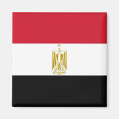 zEG001 EGYPTE FLAG, Afrika, Fridge Magneet (Voorkant)