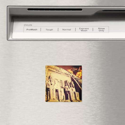 zEG023 ASSUAN, Egypte, Abu Simbel, Afrika, Fridge Magneet (Insitu (Vaatwasser))