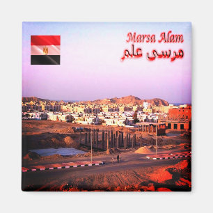 zEG037 MARSA ALAM, Red Zee, Egypte, Afrika, Fridge Magneet
