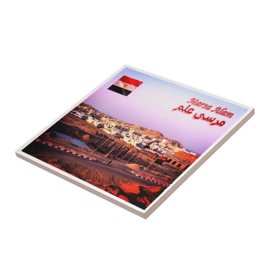 zEG037 MARSA ALAM, Rode Zee, Egypte, Afrika, Tegeltje (Zijkant)