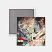 zEG040 VALLEY OF THE KING, Egypt, Africa, Fridge Magneet (Voorkant / Achterkant)