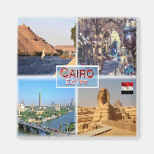 zEG056 CAIRO, Egypte, Mozaïek, Afrika, Fridge Magneet (Voorkant)