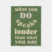 Zeg aangepaste dekens tegen (Voorkant)