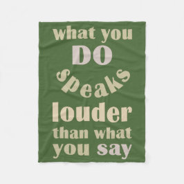 Zeg aangepaste dekens tegen