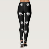 Zeg Ah! Cute Teeth Doctor Dentist Orthodontist Leggings (Achterkant)