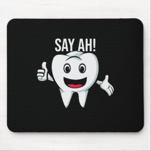 Zeg Ah! Cute Teeth Doctor Dentist Orthodontist Muismat