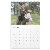 Zeg 'AHH'!! - African Wildlife Calendar 2014 1-Pg Kalender (Mar 2026)