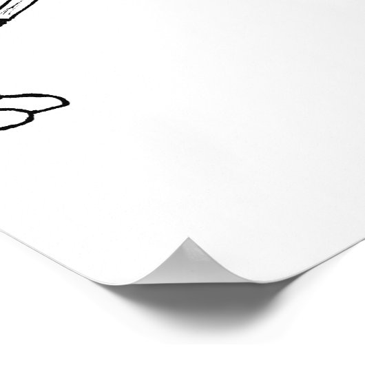 Zeg Ahhh Poster (Hoek)