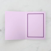 Zeg bedankt met een waterverf Foxglove en Bee Kaart (Binnen)