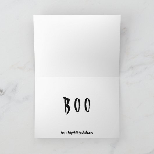 Zeg Boe-geroep Kaart (Binnen)