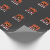 Zeg Boe Halloween Pompoen Ontwerp_1 Cadeaupapier (Hoek)