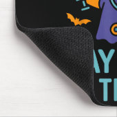 Zeg Boe tegen de griepprik verpleegster Halloween  Muismat (Hoek)