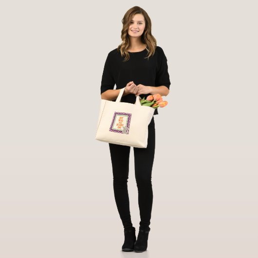 Zeg Boo en zorg op Halloween Mini Tote Bag (Voorkant (model))