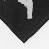 Zeg Boo tegen drugs Funny Halloween Red Week A Fleece Deken (Hoek)