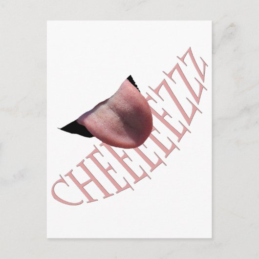 Zeg Cheese! Briefkaart (Voorkant)