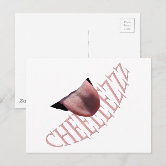 Zeg Cheese! Briefkaart (Voorkant / Achterkant)