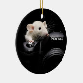 Zeg Cheese! Keramisch Ornament (Rechts)