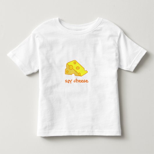 Zeg Cheese! Kinder Shirts (Voorkant)