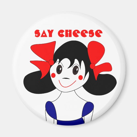 Zeg Cheese Magneet (Voorkant)