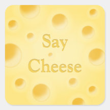 "Zeg Cheese" Mooie Aanpasbare Gele Kaassnede