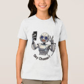 Zeg Cheese! Tri-Blend Shirt (Voorkant)