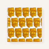 Zeg Cheese Yellow Cheddar Swiss Cheesos Foodie Notitieboek (Voorkant)