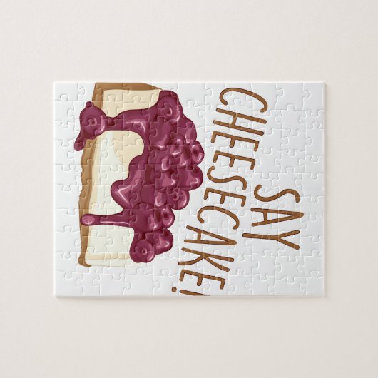 Zeg Cheesecake Legpuzzel (Horizontaal)