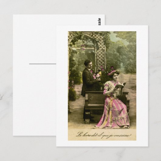 Zeg dat boek "Ik hou van je"? Briefkaart (Voorkant / Achterkant)