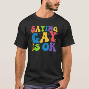 Zeg dat het goed gaat met Florida Gay Pride Rainbo T-shirt