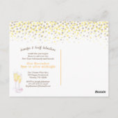 Zeg de nieuwe feestdag dat de kaasmakerij wordt ui briefkaart (Achterkant)