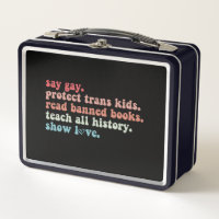 Zeg Gay Bescherm Trans Kinderen Lees Verboden Boek